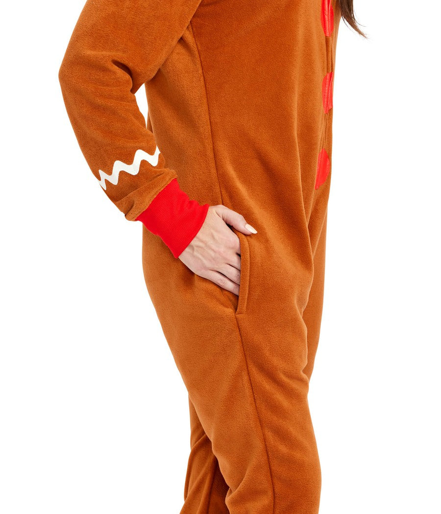 Ginger | Women's Gingerbread Man Onesie – Cozy, Festive & Holiday-Ready