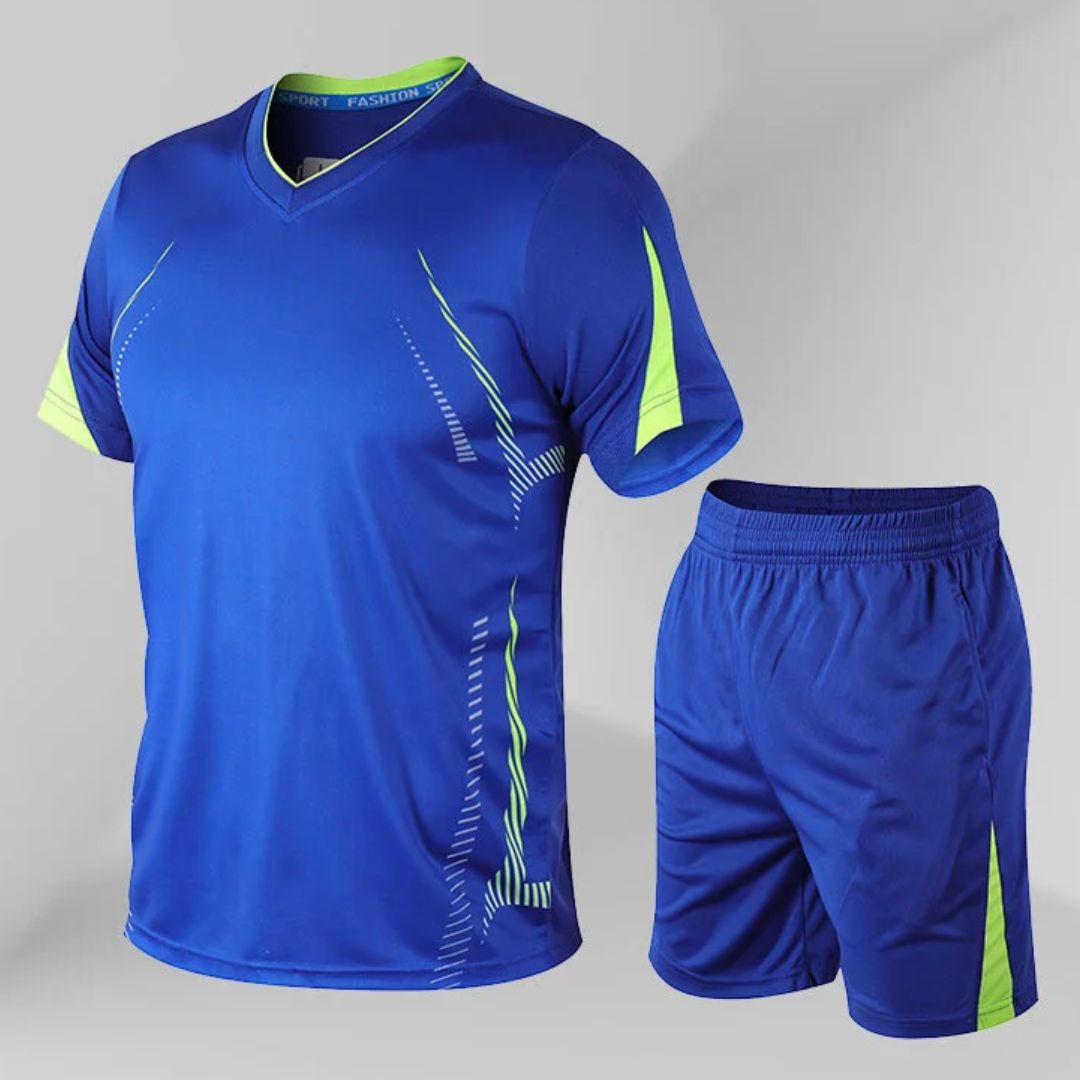 Troy | Men's Sportswear Set – Breathable T-Shirt & Quick-Dry Shorts for Active Performance