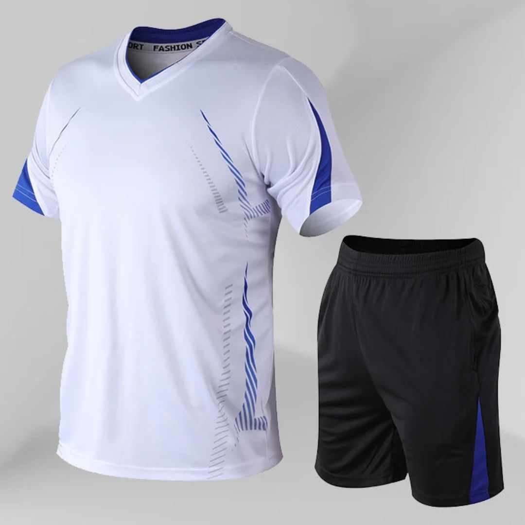 Troy | Men's Sportswear Set – Breathable T-Shirt & Quick-Dry Shorts for Active Performance