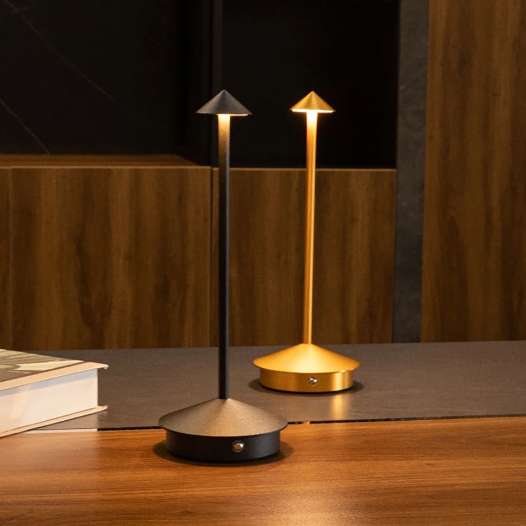 Orion | Minimalist LED Table Lamp – Adjustable Brightness & USB Rechargeable