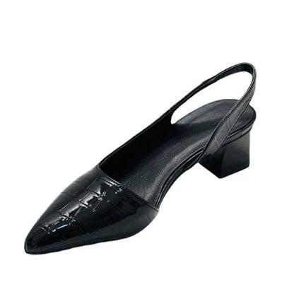 Janelle | Women's Comfort Pumps – Croco Embossed, Arch-Support & Fashion-Forward