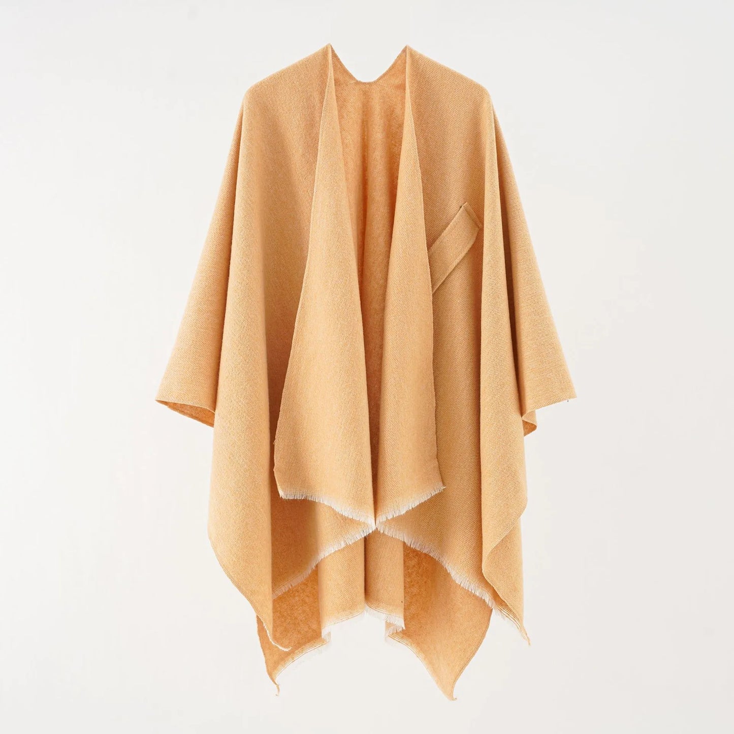 Paige | Women's Cashmere Poncho – Retro & Stylish Shawl Cloak for Cozy Elegance