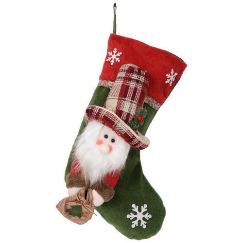 Festive | Christmas Sock Décor – Classic, Cozy & Perfect for Holiday Cheer