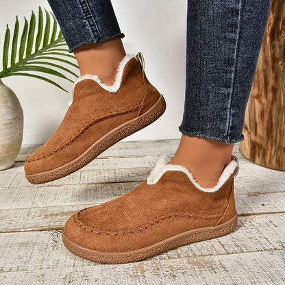 Beth | Women's Fleece-Lined Loafers – Warm, Cozy & Ultra-Comfortable