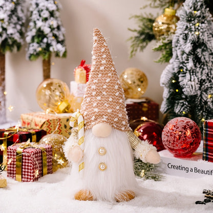 GlowMerry | Christmas Gnome Figurines – Soft, Plush & LED-Lit