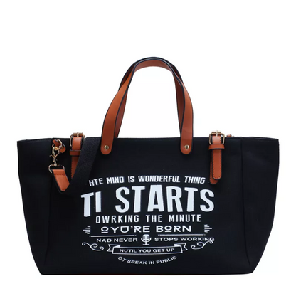 Elowen | Women's Large Tote Bag - Casual & Trendy Canvas Bag