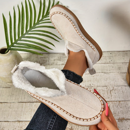 Beth | Women's Fleece-Lined Loafers – Warm, Cozy & Ultra-Comfortable