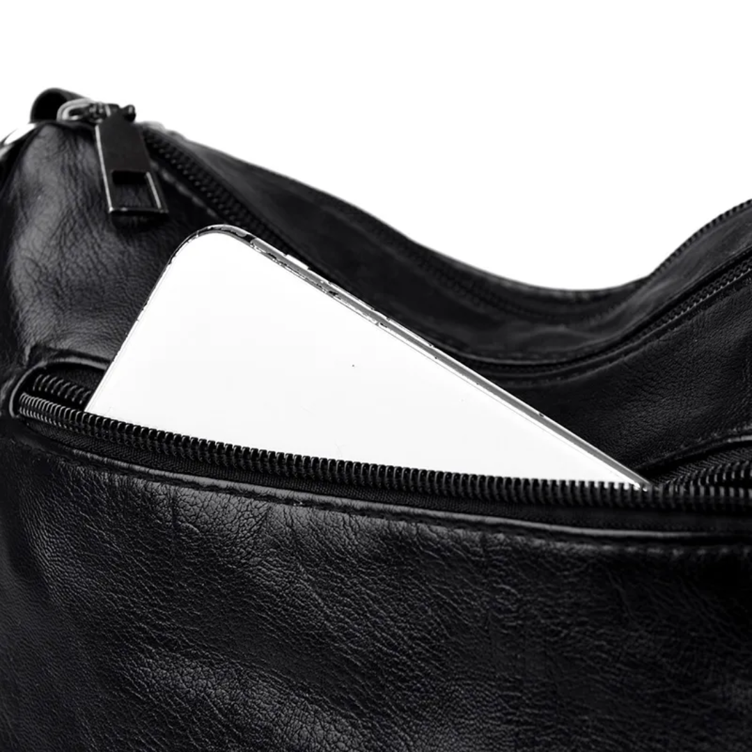 Claire | Women's Shoulder Bag - Practical Vintage Design with Multi-Layer Pockets