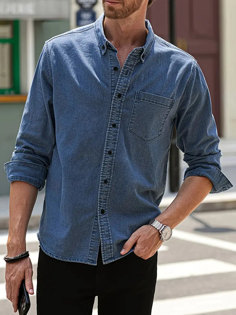 Marius Denim Shirt - Casual Fit