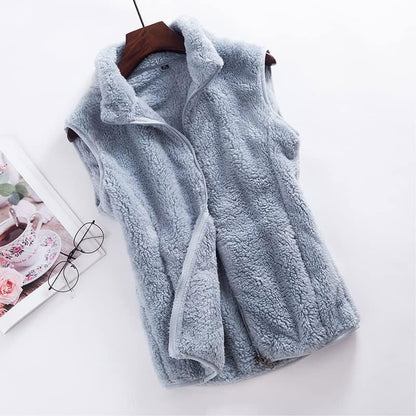 Kallie | Women's Plush Vest – Soft, Cozy & Stylish Layering Piece