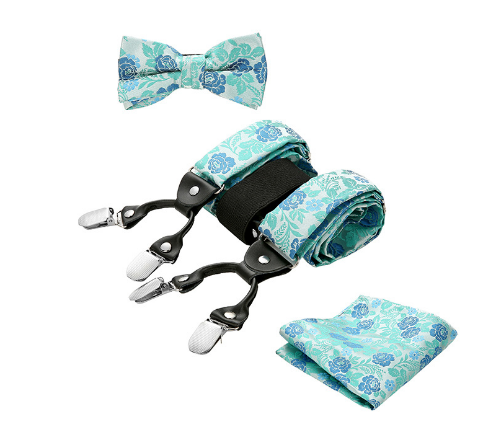 Sebastian | Men's Suspender and Bow Tie Set – Classic, Adjustable & Timelessly Stylish