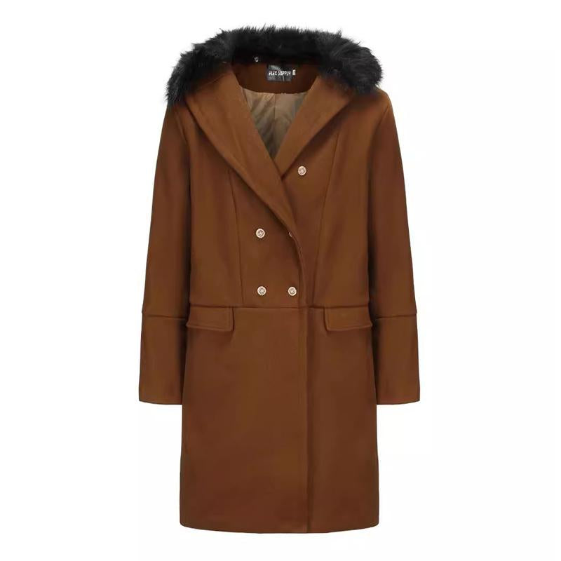 Zyren | Stylish Double-Breasted Men's Winter Coat