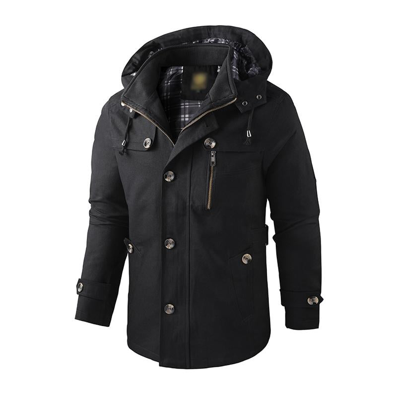 Merrick | Stylish Men's Hooded Jacket for Outdoor Comfort