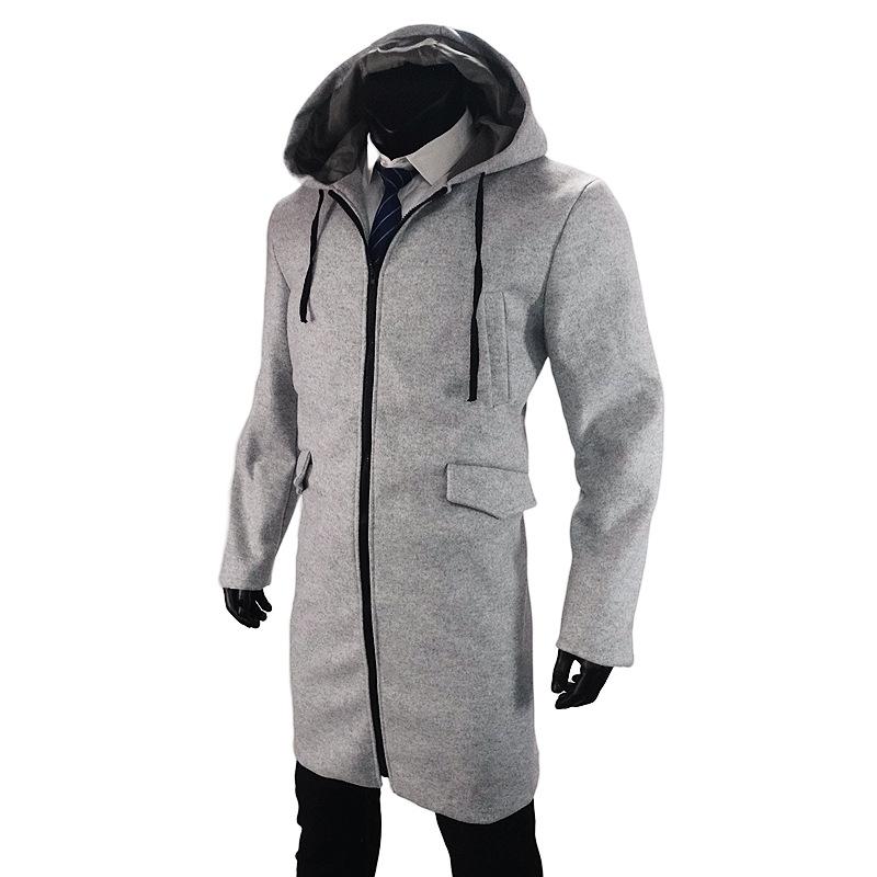 Barrett | Stylish Mid-Length Hooded Jacket for Men