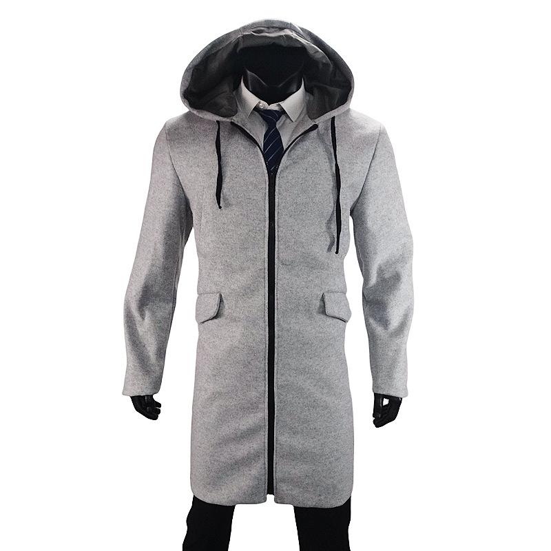 Barrett | Stylish Mid-Length Hooded Jacket for Men