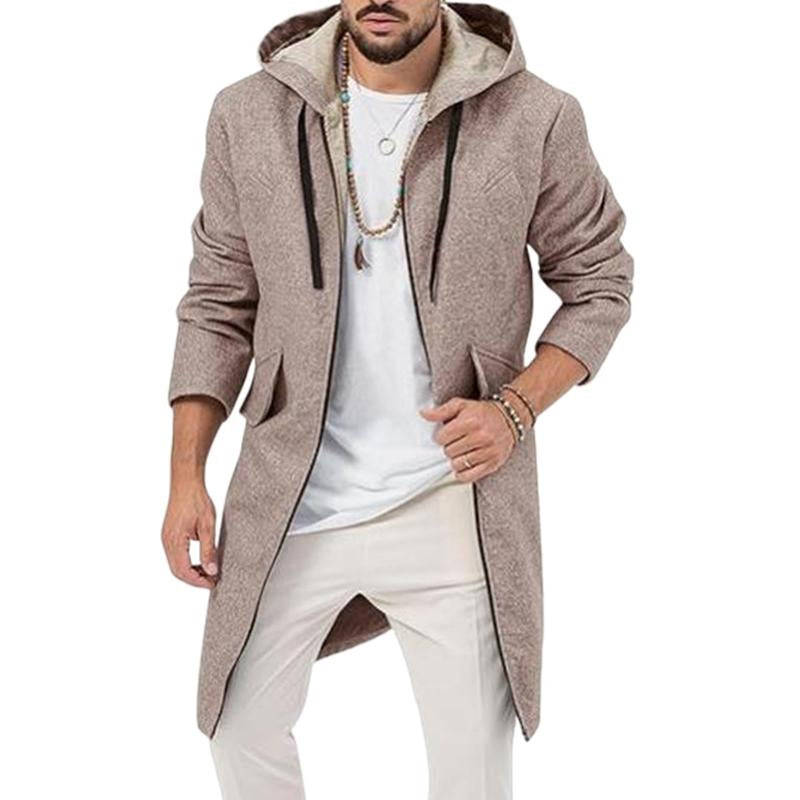 Barrett | Stylish Mid-Length Hooded Jacket for Men