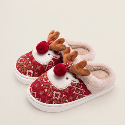 Rudolph | Christmas Reindeer Slippers – Cozy, Soft & Anti-Slip