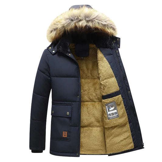 Alden | Men's Parka Winter Jacket – Warm, Windproof & Stylish Cold-Weather Essential