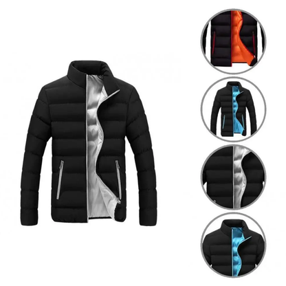 Chris | Men's Warm Puffer Coat – Insulated, Windproof & Perfect for Winter