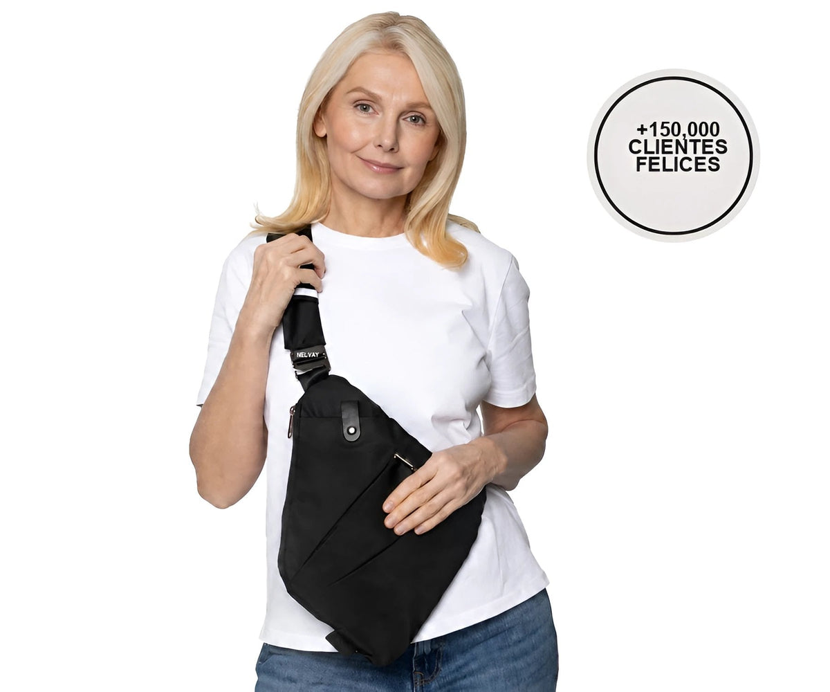Bolso antirrobo Nelvay negro, imagen 2