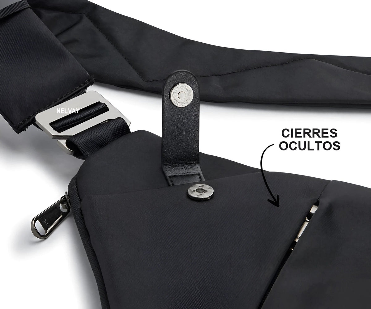 Bolso antirrobo Nelvay negro, imagen 4