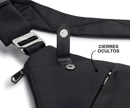 Bolso antirrobo Nelvay negro, imagen 4