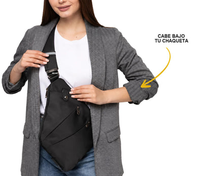 Bolso antirrobo Nelvay negro, imagen 9