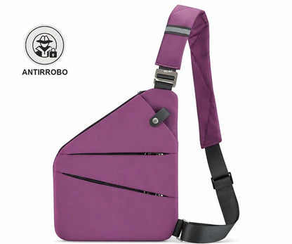 Bolso antirrobo Nelvay color morado