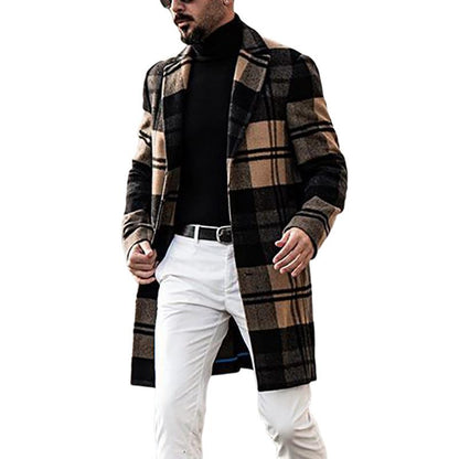 Harlan | Stylish Plaid Overcoat for Men's Fashion Essentials