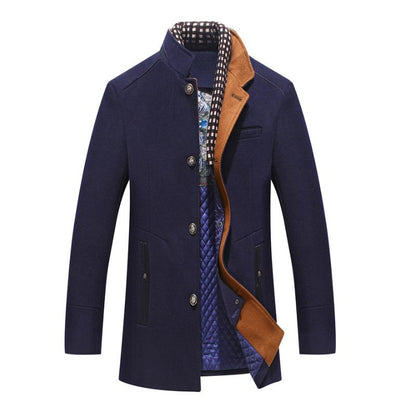 Sullivan | Stylish Single-Breasted Coat for Men