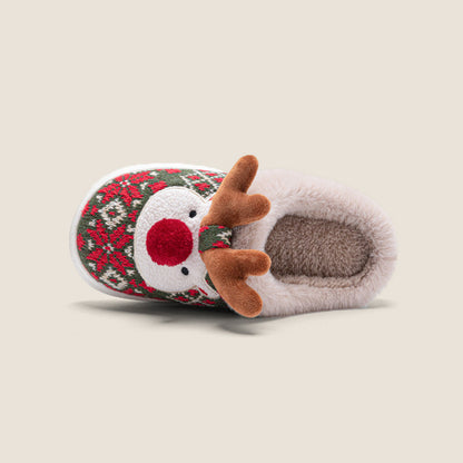 Rudolph | Christmas Reindeer Slippers – Cozy, Soft & Anti-Slip