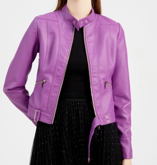 Everly | Women's Fitted Leather Jacket – Sleek & Chic Wardrobe Essential