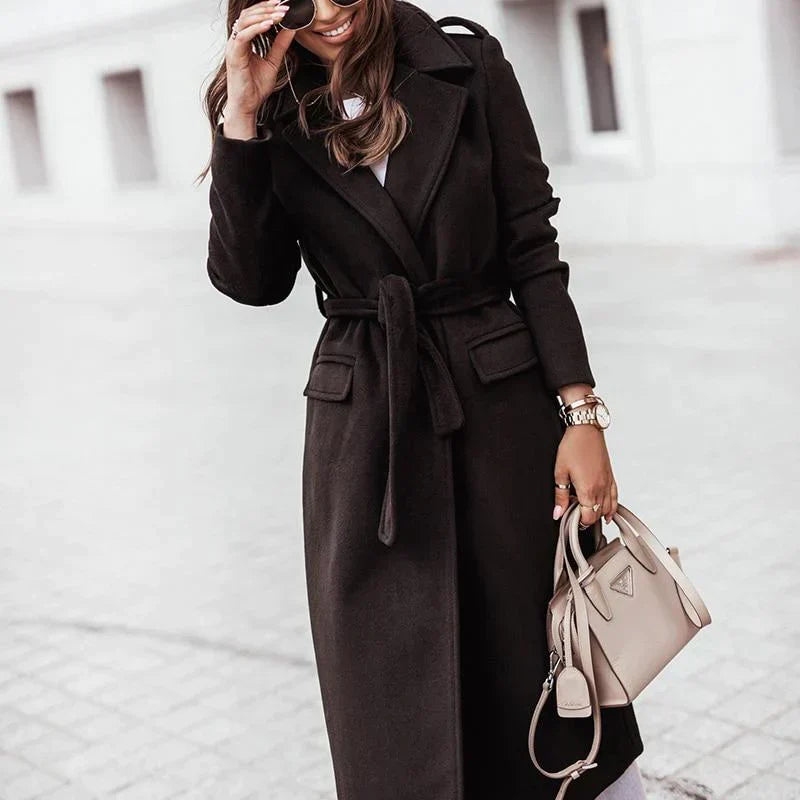 Bianca | Women's Long Winter Coat – Elegant, Warm & Perfect for Cold Weather