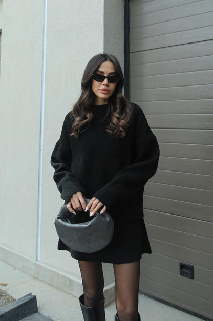 Olivia | Women's Knit Set - Cozy Sweater & Skirt Combo for Effortless Style