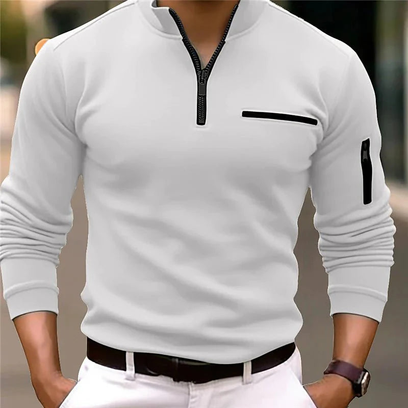 Lory Quarter-Zip Pullover for Men | Versatile & Stylish Comfort