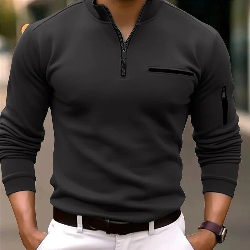 Lory Quarter-Zip Pullover for Men | Versatile & Stylish Comfort