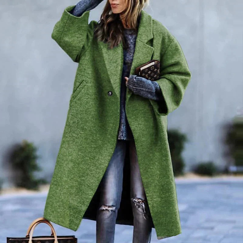 Jacqueline | Women's Long Winter Coat – Warm, Elegant & Perfect for Cold Weather